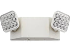 (MSRP $29.99) Lithonia LED Emergency Light w/ Dual Adjustable Heads, White