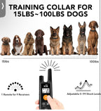 (NEW MSRP $29.99) Dog Training Collar – 1800 ft Remote, 5 Modes, IP67 Waterproof