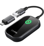 MSRP $54.99) Wireless CarPlay Adapter – Plug & Play, Dual-Band Fast Connection