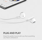 (MSRP $19.99) 2pk iPhone Earbuds w/Lightning Connector, MFi Certified, Remote
