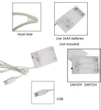(MSRP $24.99) Sunnyglade LED Neon Lightning Sign –USB/Battery Powered Wall Decor