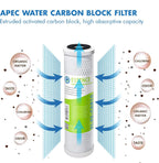 (NEW MSRP 19.95) APEC FI‑ES‑CAB10 10″ Carbon Block RO Water Filter