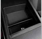 (NEW MSRP $24.99)  Console Tray for Tesla Model S/X (2021‑2026) – Solid ABS