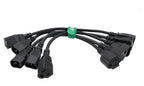 (NEW $29.95) UPS PDU Power Cord Adapters IEC320 C14 Male to NEMA 5-15R Female