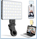 (NEW, MSRP $49) Portable LED Selfie / Fill Photo Light, USB-C, 4800mAh battery