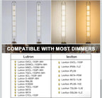 (MSRP $39.95) Pack of 6: 12W Edison-Style LED T10 Tubular Bulb – Dimmable E26