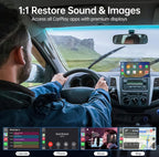 MSRP $54.99) Wireless CarPlay Adapter – Plug & Play, Dual-Band Fast Connection