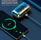 (NEW $22.99) Wireless Earbuds with Charging Power Bank Case