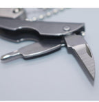 (NEW MSRP $14) Humbee Portable Multitool Folding Plier Metal Foldaway Cutter Keychain Screwdriver