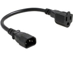 (NEW $29.95) UPS PDU Power Cord Adapters IEC320 C14 Male to NEMA 5-15R Female