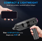 (NEW $39.99) 4-in-1 Handheld Car Vacuum Cleaner, 16000 Pa Suction & LED Light
