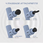 (NEW, MSRP $74.99) Percussion Muscle Massager by ProFit - Light Blue