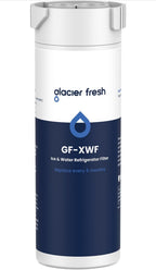 (MSRP $19.99) GLACIER FRESH XWF Refrigerator Water Filter – 6.4oz, NSF Certified