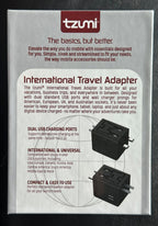 (NEW MSRP $29.99) International Travel Adapter for 150 Countries, 2 USB charging