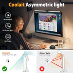 (NEW MSRP $39.99) Coolait Monitor Light Bar – No‑Glare Dual LED w/ Touch Control