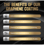 (MSRP $39.99) Graphene Ceramic Coating(70 ml), 10H Nano Protection & Hydrophobic