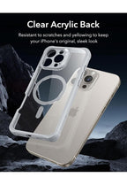 (New, open box) ESR clear grey iPhone 16 Pro Case, MagSafe, Full-Body Military