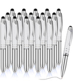 (MSRP $21.99) Zonon 15-Pack LED Ballpoint Pens with Stylus Tip & Flashlight